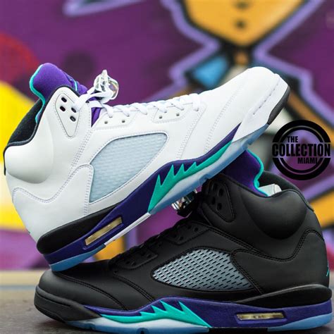 air jordan 5 black silver|air jordan 5 black grape.